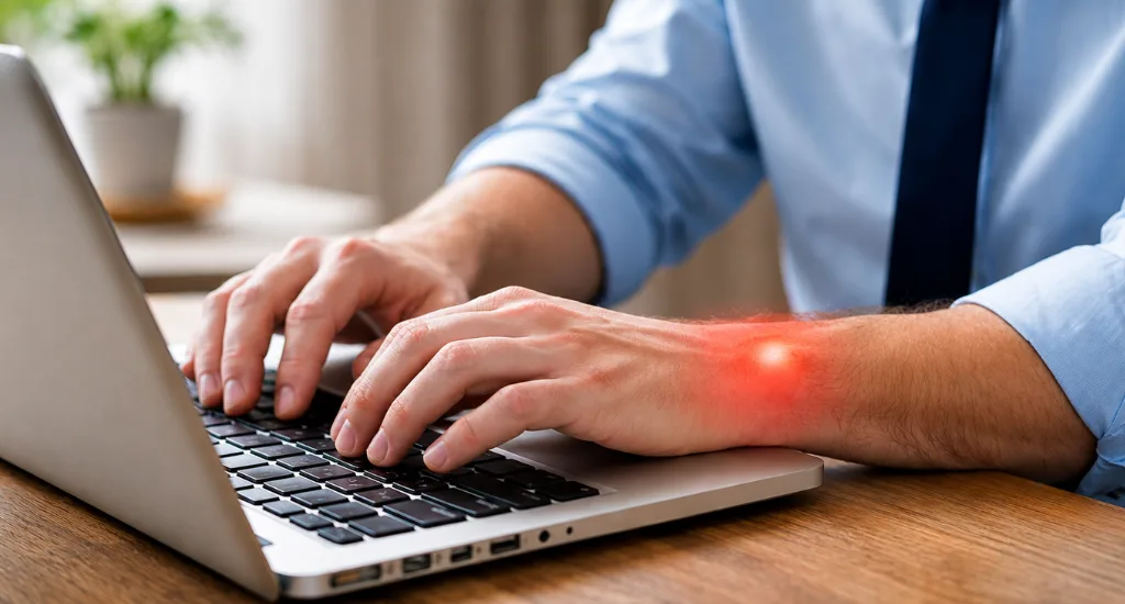 Comparison between recurring strain and repetitive strain injury