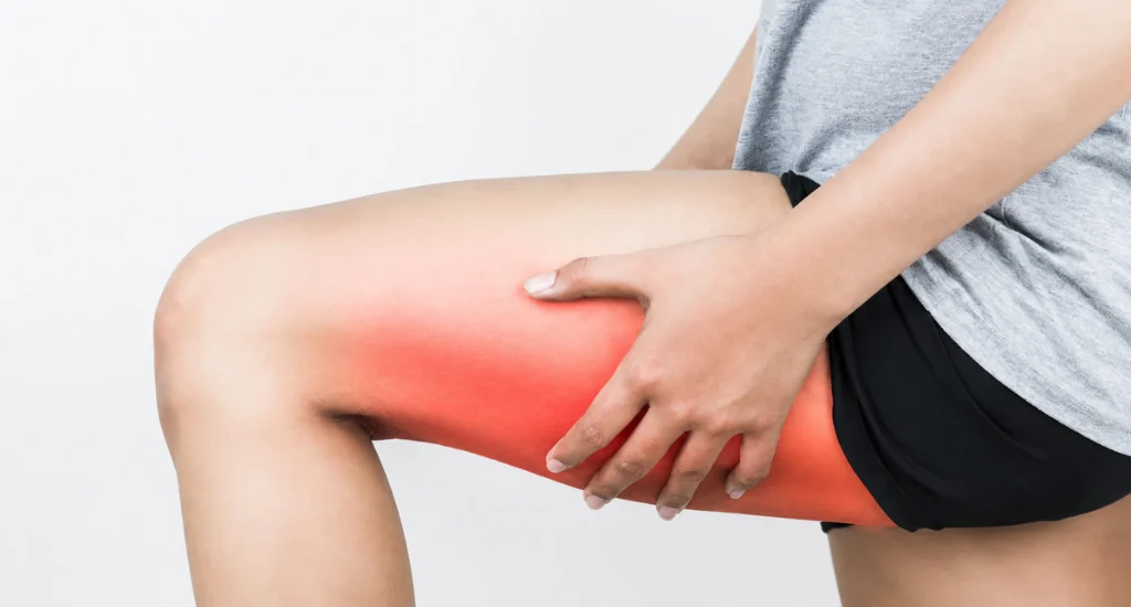 Safe muscle strain recovery without causing another injury